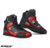Cumpara ieftin Ghete (cizme) pentru scuter - motocicleta Racing Unisex Seventy model SD-BR3 Veloce Pro culoare: negru/rosu Negru/rosu 38