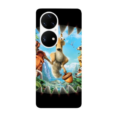 Husa compatibila cu Huawei Nova Y70 model Ice Age, Silicon, TPU, Viceversa foto