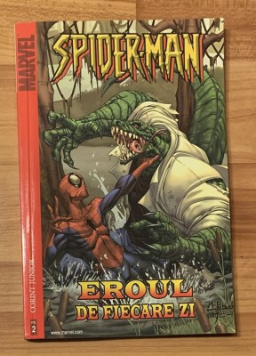 Spider-Man: Eroul de fiecare zi. Corint Junior Marvel. Benzi desenate foto