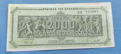 Grecia - 2000 Drahme (1944) foto