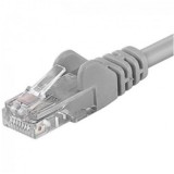 Patchcord SFTP RJ45-RJ45 Cat.5e, 2m, gri, &quot;SFTP-5E-2-G&quot; (timbru verde 0.08 lei), Premiumcord