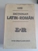 G. Gutu - Dictionar latin - roman - 1983