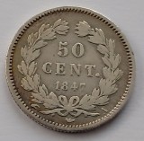 Franta, 50 Centimes 1847 Louis-Philippe