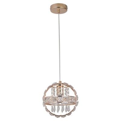 Greelustr Candelabru FHL-D18, Candelabru pentru bucatariei, sufragerie, lampa suspendata, otel+cristal+sticla, modern foto