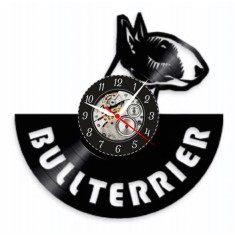 BULL TERRIER-ceas de perete