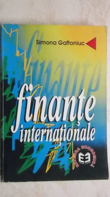Simona Gaftoniuc - Finante internationale foto