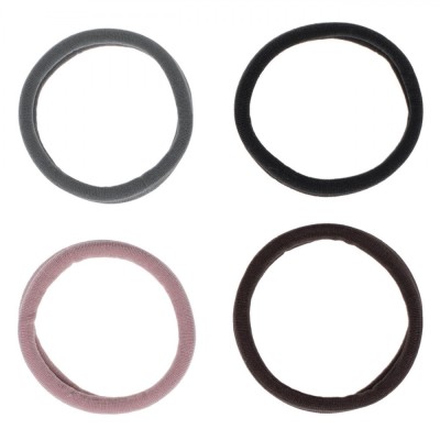 Set Elastice Păr, Frotte, Multicolor, XL, 4 Bucăți foto