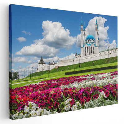 Tablou Kazan Kremlin, Rusia Tablou canvas pe panza CU RAMA 70x100 cm foto