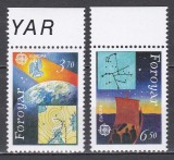 Feroe 1991 - EUROPA - Aerospațiale Europeane, MNH