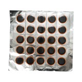 Petice de vulcanizare rotunde 40 mm pentru camere de aer, 25 buc/set Maruni