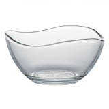 Bol Sticlă, Veg, Oval, Transparent, Diametru 12 cm, &Icirc;nălțime 6 cm, Capacitate 0,31 L