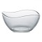 Bol Sticlă, Veg, Oval, Transparent, Diametru 12 cm, &Icirc;nălțime 6 cm, Capacitate 0,31 L