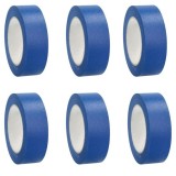 Set 6 benzi de mascare pentru vopsit, albastra, 48 mmx 50 m, rezistenta UV 14 zile, adeziv acrilic, Artool