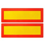 Set placute reflectorizante pentru camioane "VEHICUL LUNG"