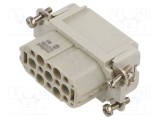 Conector HDC mamă EPIC H-D PIN 16 15 PE LAPP, dimensiune H-A 10