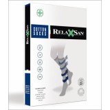 Sosete bumbac pana la genunchi unisex negru (18-22 mmHg) - 2