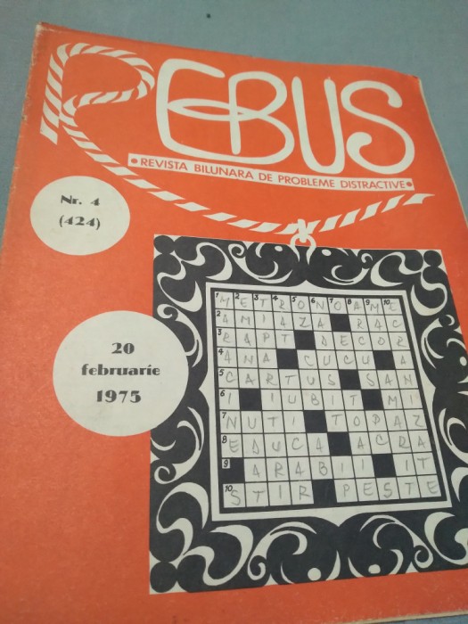 REVISTA REBUS NR.4 /20 FEBRUARIE 1975