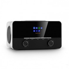 Auna Connect 150 WH 2.1 Internet Radio Media Player Wireless LAN USB DAB + FM RDS AUX alb foto