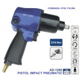 Pistol Impact pneumatic 574Nm 6.3 bari 1/2&quot;, ADLER AD-1260 Profesional