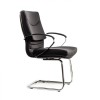 SCAUN CONFERINTA 5650/S SETT PIELE NEAGRA