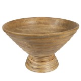 Bol lemn maro 30x20 cm