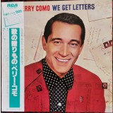 Vinil LP &quot;Japan Press&quot; Perry Como &ndash; We Get Letters (EX)