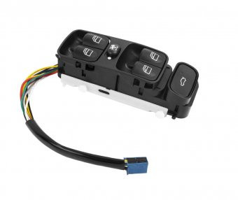Butoane geamuri Topautochei&amp;reg; pentru Mercedes Benz C Cass W203 C180 C200 C220 foto