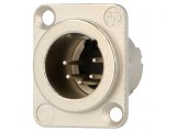 Soclu XLR 5 PIN pentru panou, Neutrik