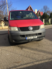 VW Transporter T5 varianta lunga, 2008, 1,9TDI, 102CP, 8 locuri foto