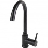 Baterie Bucatarie Sandonna F 7073 Neagra Cu Aerator