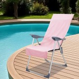 vidaXL Prosoape pentru scaune de exterior 2 pcs Roz 130 x 60 cm 42011512