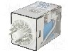 Releu electromagnetic, 220V DC, 10A, 3PDT, serie 60.13, FINDER - 60.13.9.220.0040