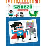 Pixelm&aacute;nia sz&iacute;nező - Szuperhős&ouml;k