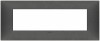 Rama Ornament 7M Vimar Neve carbon matt 09677.14