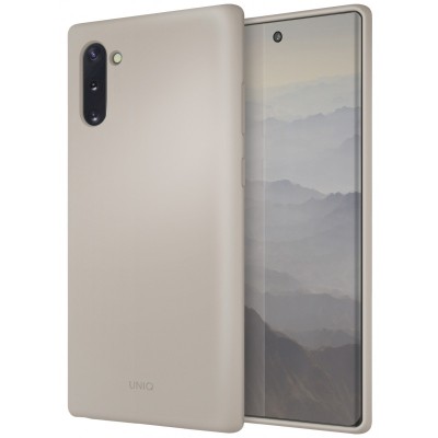 Husa TPU UNIQ Lino pentru Samsung Galaxy Note 10 N970 / Samsung Galaxy Note 10 5G N971, Bej foto