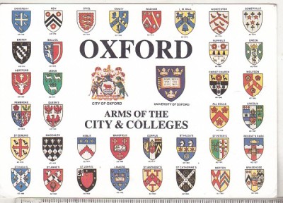 bnk cp Steme - Oxford - Stema orasului si a colegiilor - necirculata foto