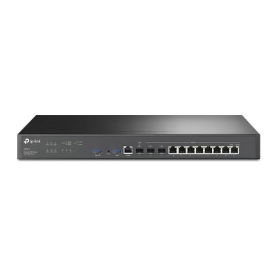 Router VPN, 2 x SFP+ 10G, 1 x SFP Gigabit, 8 x RJ45 Gigabit, 2 x USB, 1U - TP-Link Omada ER8411 foto