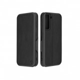 Husa Compatibila cu Samsung Galaxy S21 5G Techsuit Safe Wallet Plus Negru