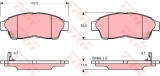 Set placute frana,frana disc TOYOTA RAV 4 I Cabrio&nbsp;(SXA1) (1997 - 2000) TRW GDB3147