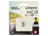 Card microSD Kingston 64GB UHS-I U1 Viteză 95MB/s Citire, 30MB/s Scriere