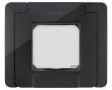 Rama Ornament cu gheare 2M Vimar Neve IP55 negru 09911.04