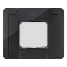 Rama Ornament cu gheare 2M Vimar Neve IP55 negru 09911.04