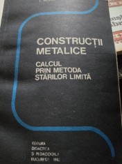 Constructii metalice si tehnologia executiei - P. Siminea
