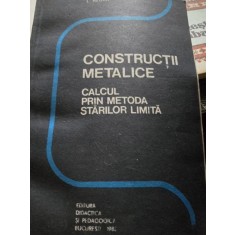 Constructii metalice si tehnologia executiei - P. Siminea
