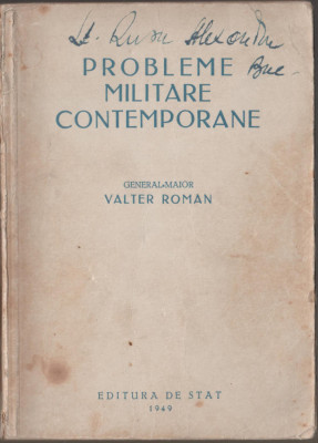 Valter Roman - Probleme militare contemporane foto