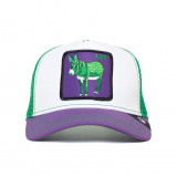 Sapca Goorin Brothers Trucker Donkey Trip Verde- Cod 7756442, Marime universala, Alb