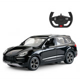 Masinuta cu telecomanda Rastar, Porsche Cayenne Turbo, 1:14, Negru