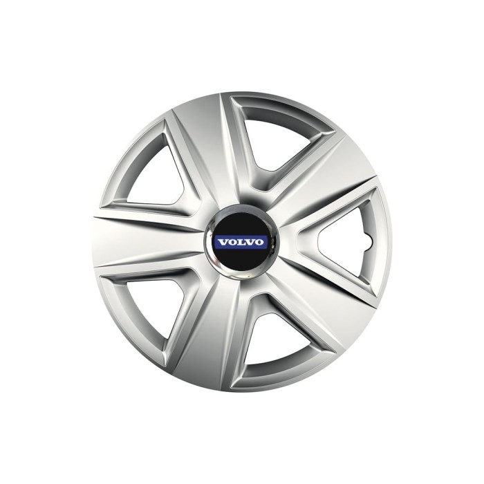 Set 4 capace roti Cu Inel Cromat Esprit R16 pentru gama auto Volvo