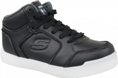 Incaltaminte sneakers Skechers Energy Lights 90622L-BLK pentru Copii foto