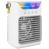 HOMCOM Ventilator de Birou Ventilator Mic cu Cap Reglabil 21cm | Aosom Romania